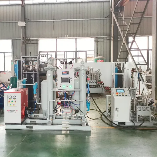 Nuzhuo Complete Setup Psa Nitrogen Generator 30 Nm3/H N2 Gas Producing Plant
