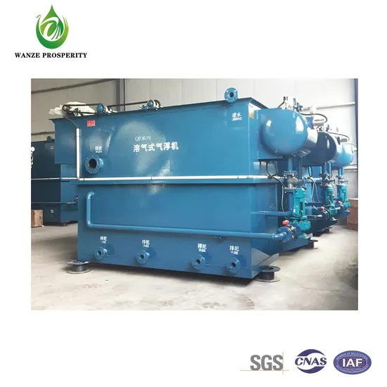 Air Dissolution Flotation Machine Heavy Metal Ion Wastewater Treatment Equipment