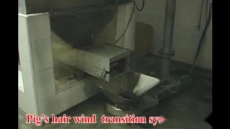 Pig Hair Compressed Air Conveying System Slaughtering Equipment 
