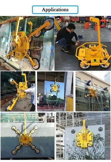 Outdoor Use Air Compressed Glass Lifting Equipment Vacuum Lift for Sale 