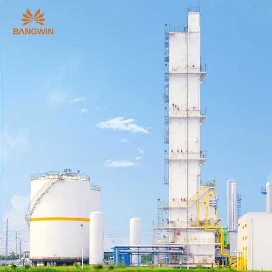 Small Medium to Large Flow Capacity Cryogenic Process Liquid Psa Type Oxygen Nitrogen Argon Plant for Sale 