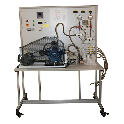Computerized Trainer on Thermodynamic Cycle of Compressed Air Educational Equipment Didactic Equipment 