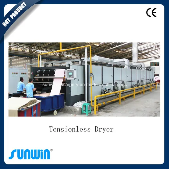 Fabric Tumbling Wave Hot Air Drying Equipment 